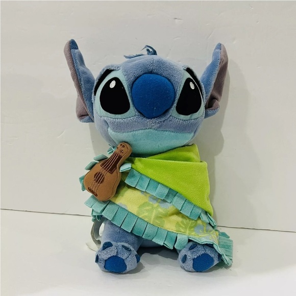 Disney Lilo & Stitch Baby Stitch Plush Stuffed Animal Toy Doll With Blanket 11" - Picture 1 of 6